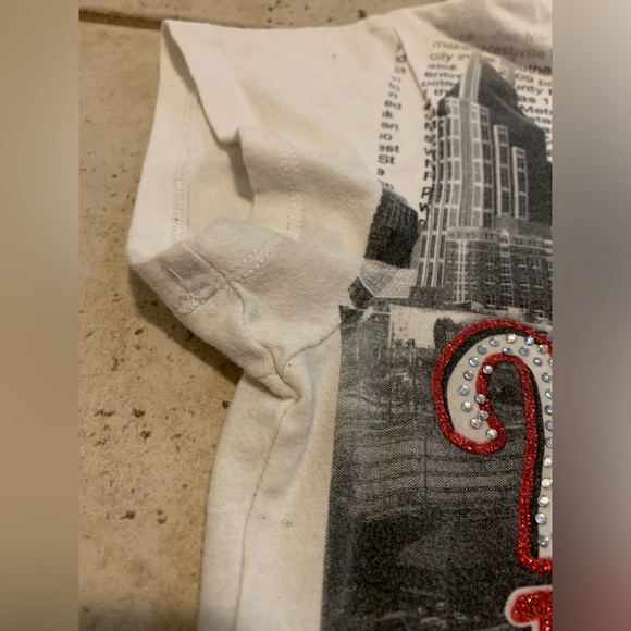 Vintage Nashville Tennessee Sunshirt T-Shirt - Rhinestone Accents - Size Small - Picture 8 of 9